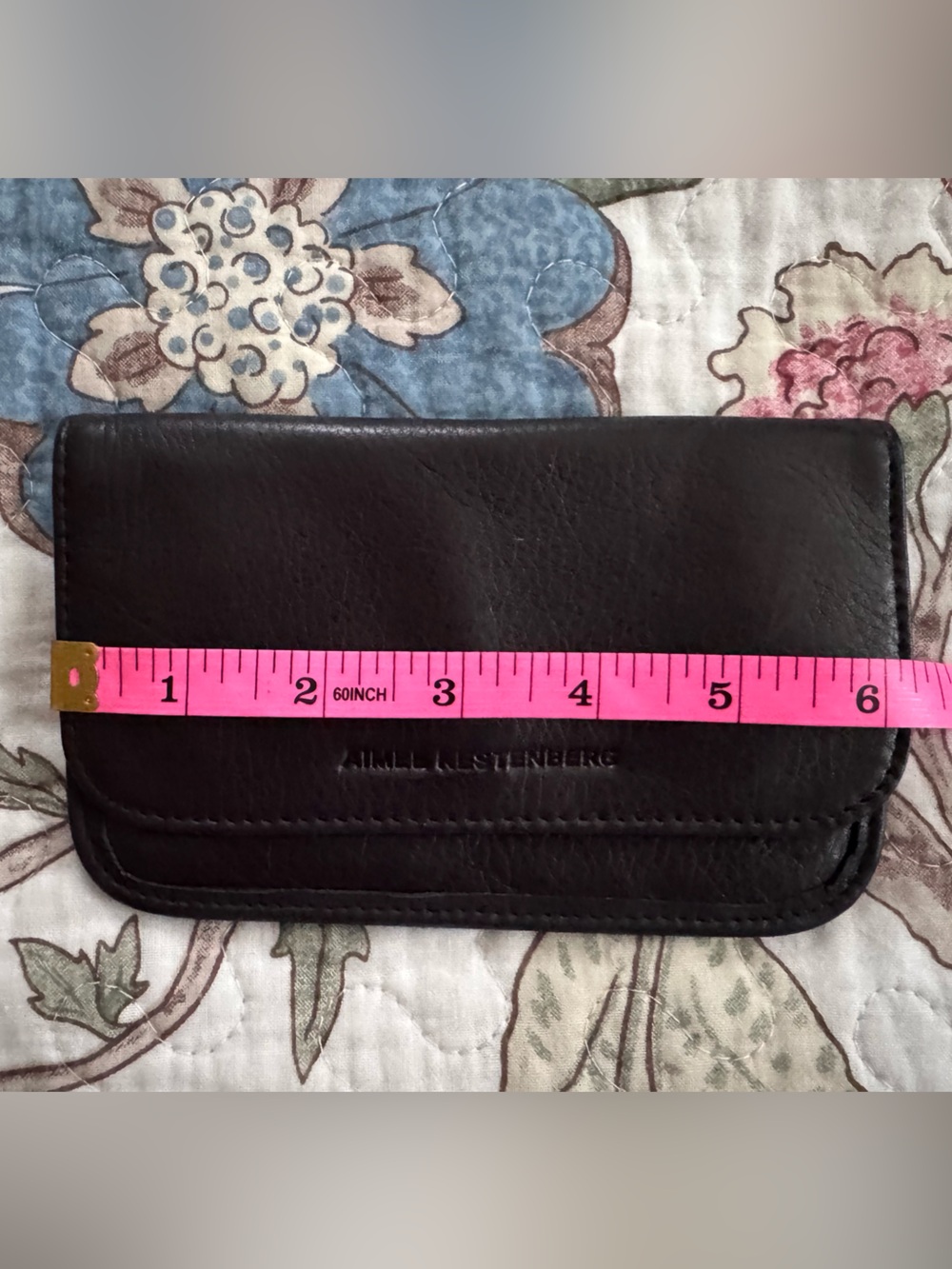 Aimee Kestenberg Black Leather Wallet - Picture 6 of 7
